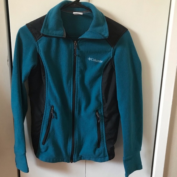 Columbia Tops - Columbia Blue Zip Up Hoodie